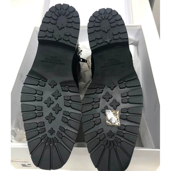 MANOLO BLAHNIK Marisco Floral Chain Size 7.5  NWT - Picture 7 of 10